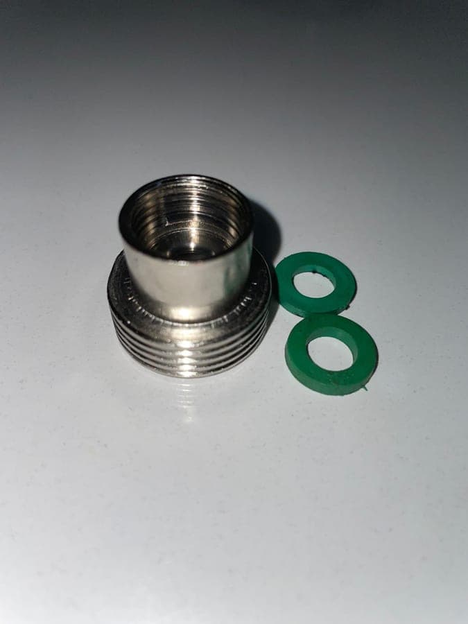 3/4 x 3/8 KROM DUAL MUSLUK ADAPTÖRÜ