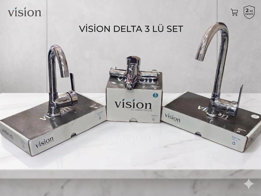 PRESTİJ PRO 3 LÜ DELTA MİX BATARYA SETİ (PİRİNÇ)