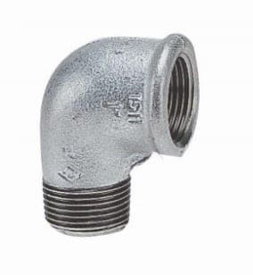 3/4" GALVANİZ KUYRUKLU DİRSEK